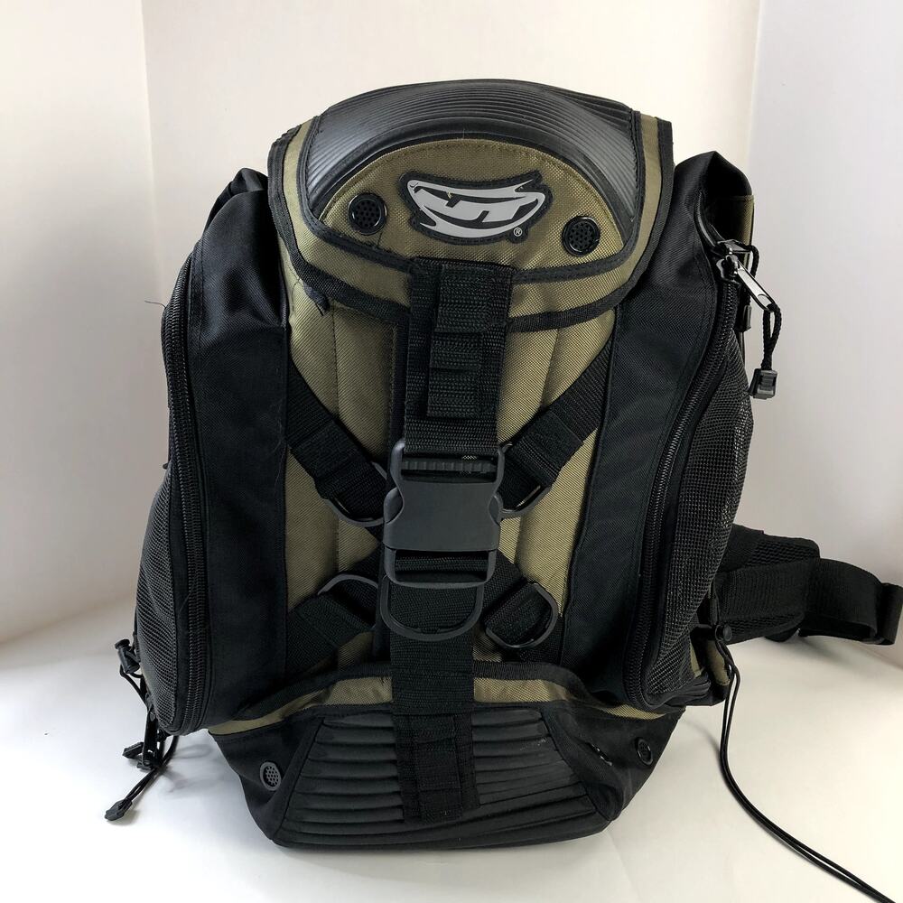 JT PAINTBALL GEAR Green / BLACK BACKPACK CARRY BAG EQUIPMENT CASE MINT
